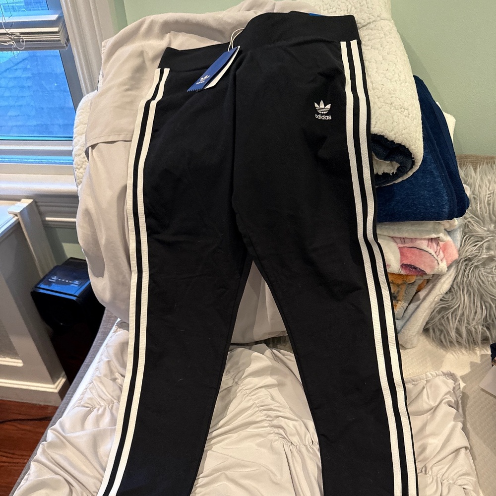 Adidas boys mid rise pants